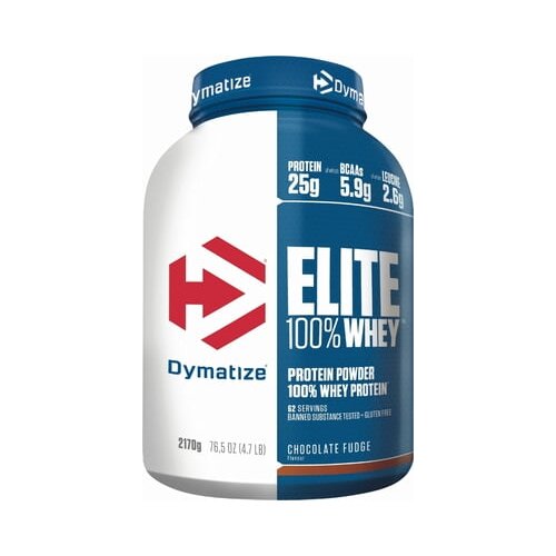 Dymatize Elite 100 % Whey Protein Powder, 2170 g - Chocolate Fudge Cene