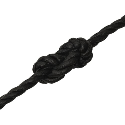  Radno uže crni 12 mm 250 m od polipropilena Slike