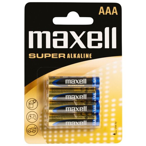 Maxell Baterije Super Alkalne LR03 - AAA 4kom Cene