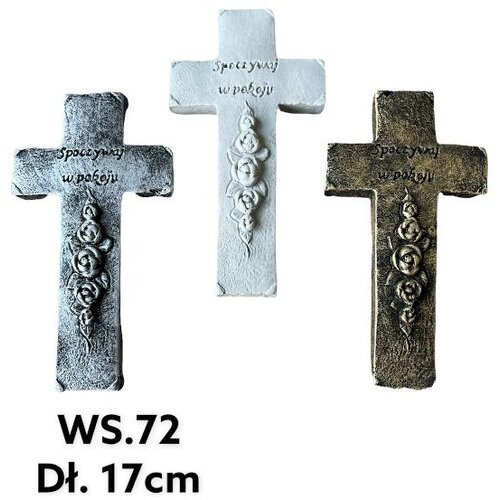 Mondex Kip Križa Počivaj V Miru9X16,5X2Cm Siva, (5000158517) Cene