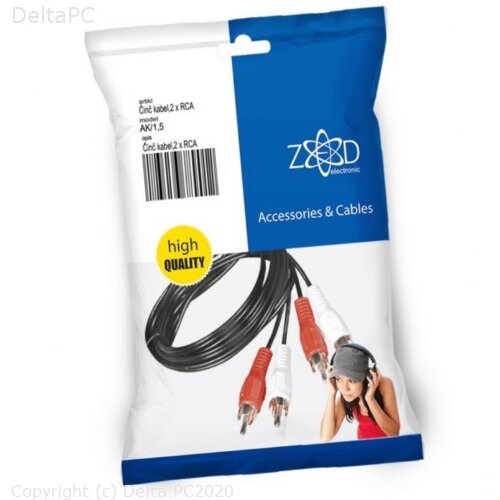  Cinc kabl 1.5m 2 x RCA Cijene
