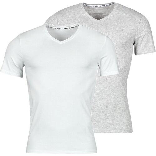 DIM Spodnje majice GREEN BIO TSHIRT X2 Večbarvna Slike