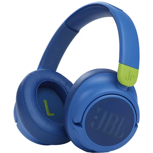 Jbl JR460NC Bluetooth otroške naglavne brezžične slušalke, modre