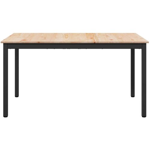  Stol za objedovanje Prirodna 150 x 90 x 75 cm Slike