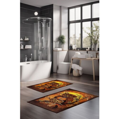  CT-5373 multicolor bathmat set (2 pieces) Cene