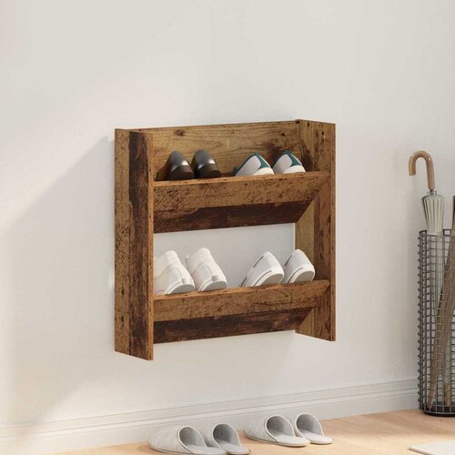 Ormar za cipele Staro drvo 60 x 18 x 60 cm Konstruirano drvo Cijene