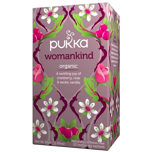 Pukka Sadni čaj za ravnovesje, Womankind (20 čajnih vrečk) Cene