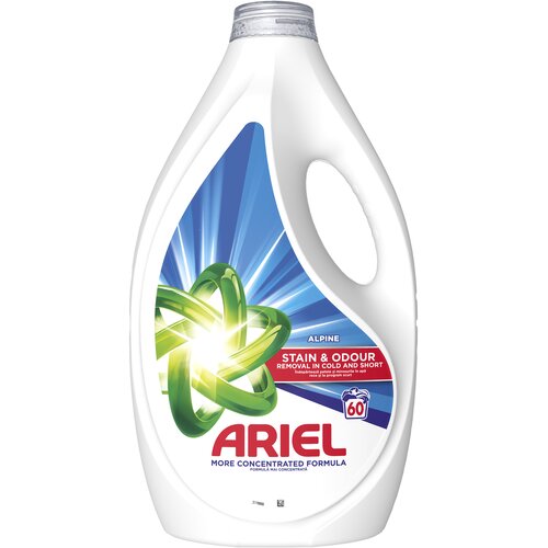Ariel Tečni deterdžent Alpine, 60 pranja Slike
