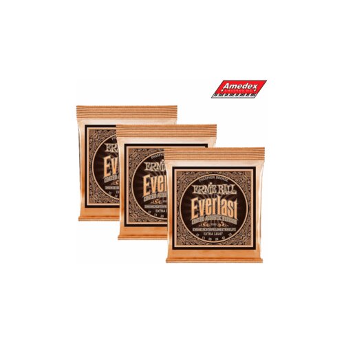  ŽICE ZA AK GIT Ernie Ball 2550, 10-50, Phosphor Bronze 3-pack Cene