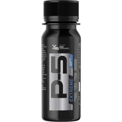 Basic Supplements P-5 shot 60ml psychopath – ekstremna energija i fokus - borovnica Cene