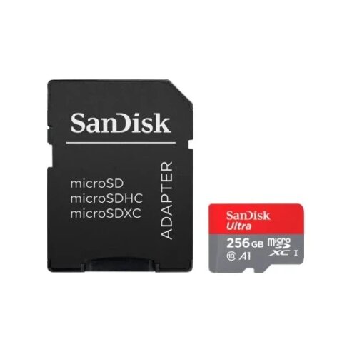 Sandisk Ultra + adapter SDSQUAB-256G-GN6MA Micro SD 256GB Cene