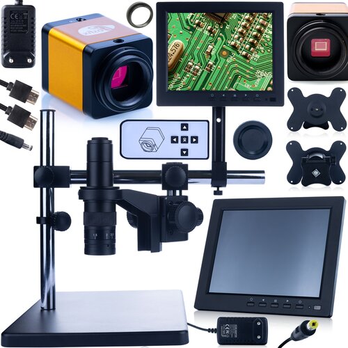 Rosfix digitalni mikroskop earth pro MCEP-0,5X-PZRR z nastavljivo roko + 8-PALČNI zaslon za mikroskop + držalo za digitalni zaslon za mikroskop + mikroskopska kamera pegasus pro, (21739122) Cene