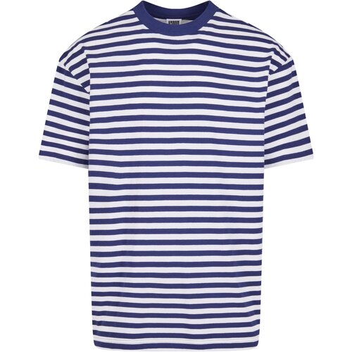 UC Men Men&amp;#039;s T-shirt Regular Stripe - white/navy blue Slike