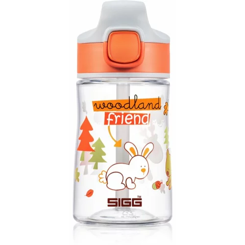 Sigg Miracle steklenička za otroke s slamico Woodland Friend 350 ml