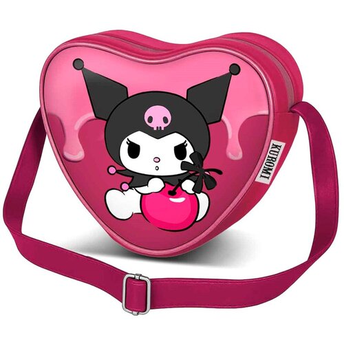 Hello Kitty Torbica na rame Kuromi Cherry 21 cm Slike