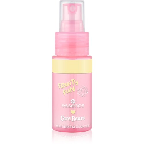 Essence Care Bears odi&amp;scaron;avljeno pr&amp;scaron;ilo za telo mini za ženske 03 Fruity Fun 35 ml Slike