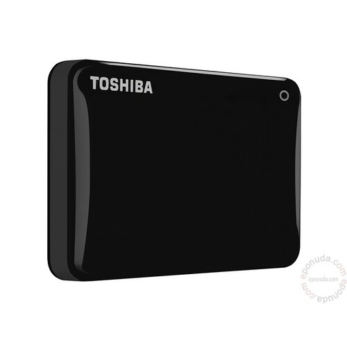 Toshiba Canvio Connect II HDTC820EK3CA 2TB 2.5 USB 3.0 Black eksterni hard disk Slike