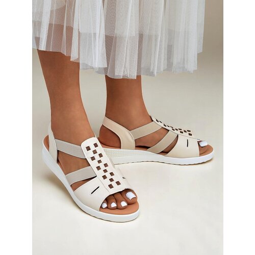 Resti Royal Fashion Women's Sora Low Wedge Sandals Cene