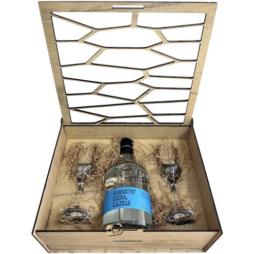 KOVILJ Kajsija Gift Box 2 ča&scaron;e Grappa - model saće Cene