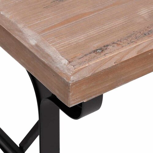  Blagovaonski stol 110x65x82 cm od masivne jelovine i željeza Slike