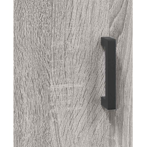  Visoka komoda siva sonome 69,5x34x180 cm od konstruiranog drva Slike