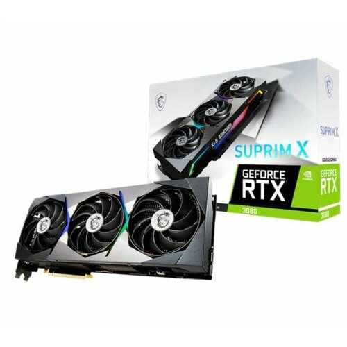 MSI GeForce RTX 3080 SUPRIM X 10G 320bit 10GB DDR6X 912-V389-006 grafička kartica Slike