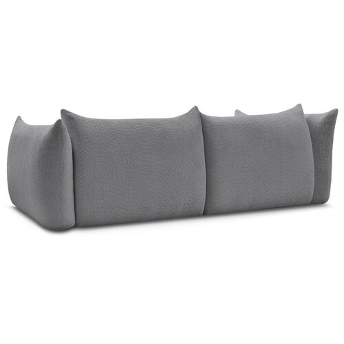 Bobochic Paris Siva sofa od boucl&amp;eacute; tkanine 286 cm Azra &amp;ndash; Slike