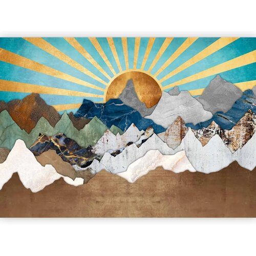  Foto tapeta - Morning in the Mountains 441x315 Samoljepljiva Cene