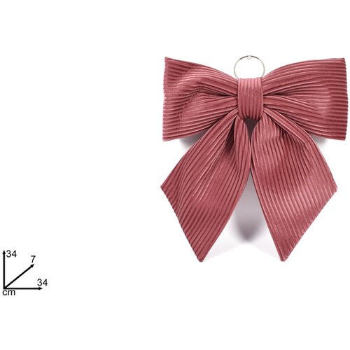  Ma&amp;scaron;na od velura 34cm MN002433C roze Slike