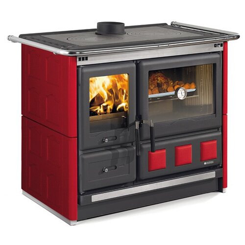 Nordica-Extraflame nordica &amp;scaron;tedilnik na drva rosa xxl maiolica - 10,0 kw bordo Slike