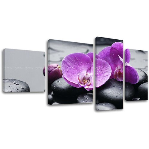  Slike na platnu 4-delne feng shui FS011E40 (moderne slike na) Slike