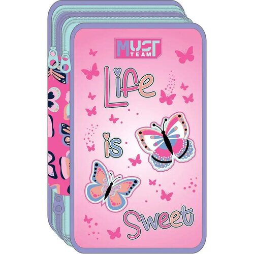 Luna life is sweet trokatni pernica s leptirima, 3 kata, puna Cene