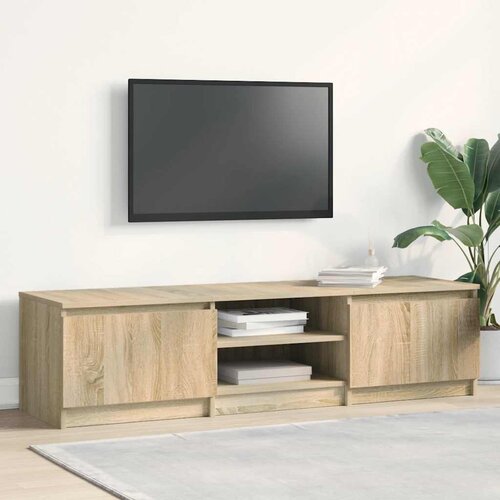TV ormarić boja hrasta sonome 140x40x35,5 cm konstruirano drvo Cijene
