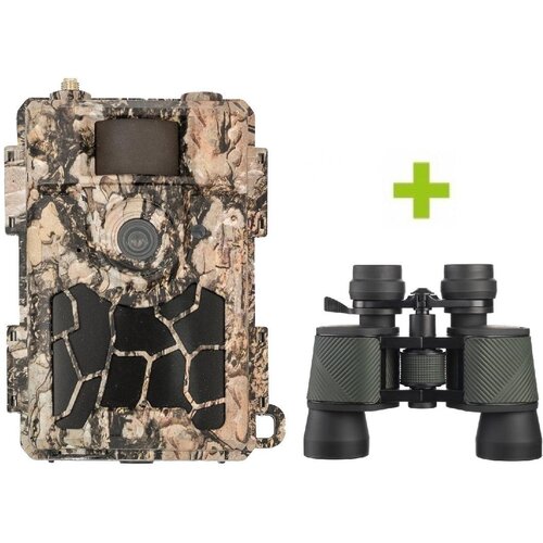 OXE Lovska kamera Spider 4G in klasični daljnogled FOMEI 7-21x40 ZCF Zoom + 32GB SD kartica, stojalo in 8 baterij! Cene