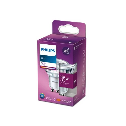 Philips LED sijalica classic 3.5w(35w) gu10 wh 36d rf nd srt4, 929001217961 ( 19652 ) Slike