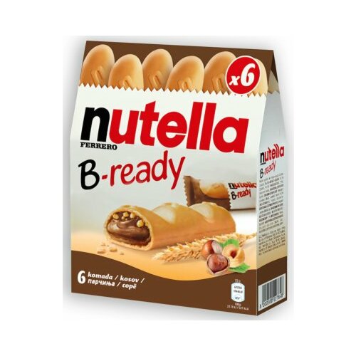 Ferrero nutella b-ready biskvit 132g Slike