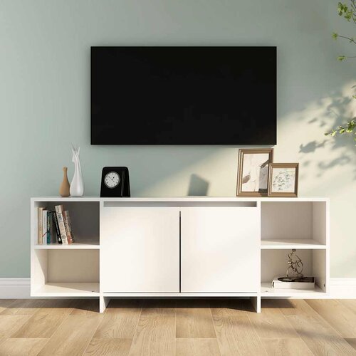 TV ormarić bijeli 130 x 35 x 50 cm od iverice Cijene