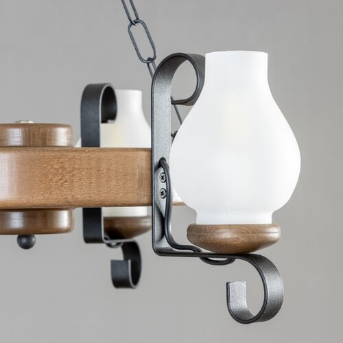  Brilagi - Luster na lancu ROATA 3xE14/40W/230V bukva/orah Slike
