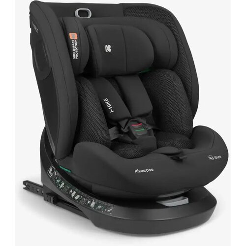 Kikka Boo autosjedalica i-Hike i-Size, Grupa 0+, 1, 2, 3 (0-36 kg) (40-150 cm) - Black 2025 Cijene