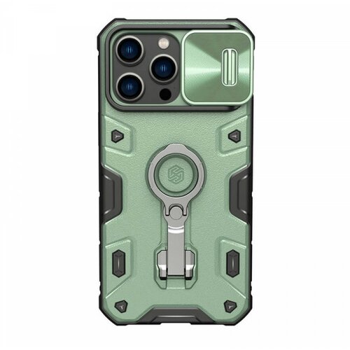 Nillkin futrola cam shield armor pro za iphone 14 pro max (6.7) zelena Slike