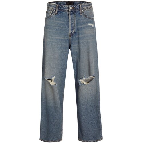 Jack & Jones Jeans straight JJIALEX JJORIGINAL SQ 073 12274986 Modra Cene