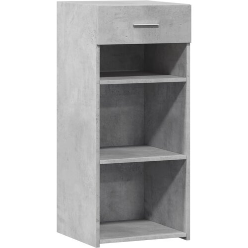 Maison Chic Komoda - Predalnik betonsko siva 40x42,5x93 cm inženirski les, (21721804) Slike