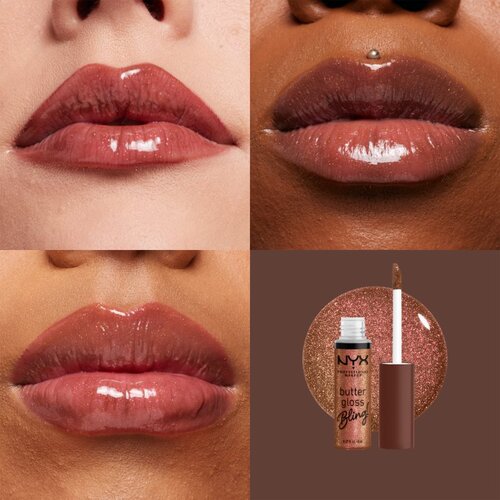 NYX Professional Makeup glos za ustnice - Butter Gloss Bling - Hustla Cene