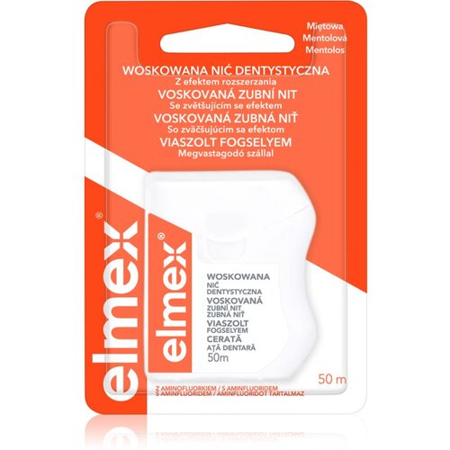 Elmex Caries Protection zobna nitka okus Mint 50 m Cene