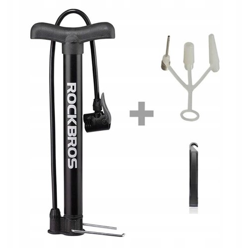 ROCKBROS A320 Bicycle floor pump Black Slike