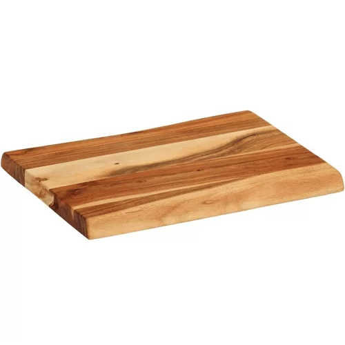 vidaXL Deska za rezanje 35x25x2,5 cm trden akacijev les
