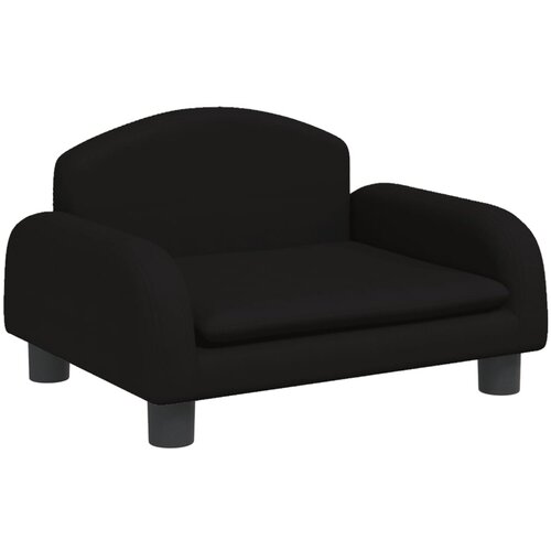 Maison Chic Otroški kavč - Otroški divan - Otroški sedež črn 50x40x30 cm blago, (21729636) Cene
