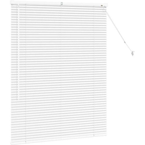 VidaXL Zavjesa za prozor sa zavjesama Ostalo Bijela 100 x 130 cm Aluminij Slike