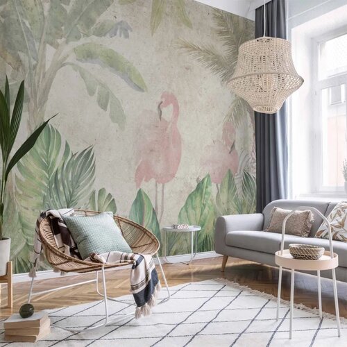  Foto tapeta - Birds in the Jungle 450x315 Cene