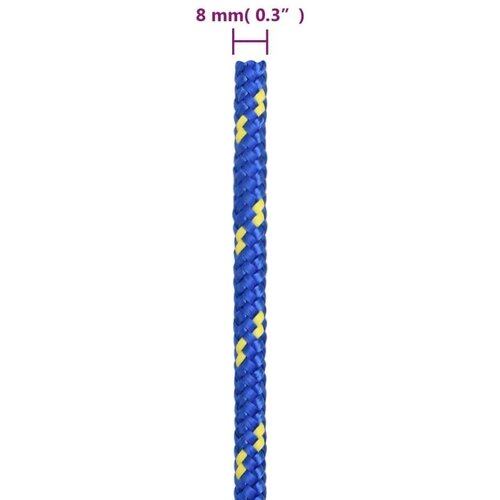 VidaXL brodski konop plavi 8 mm 50 m od polipropilena Slike